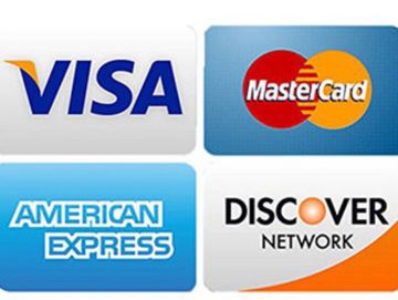 All major US-issued credit cards via our secure checkout are accepted.