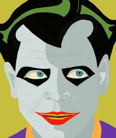 Mark Hamill as the Joker from the Batman: The animated series. Part of the #voice portrait series