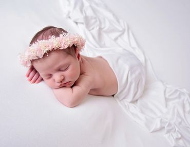 newborn photo session