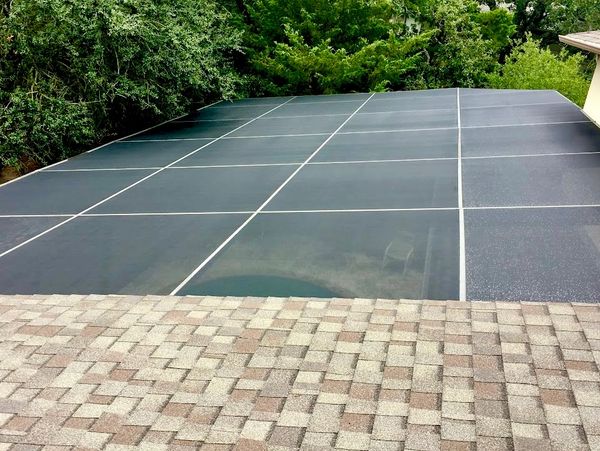 Patio screen roof