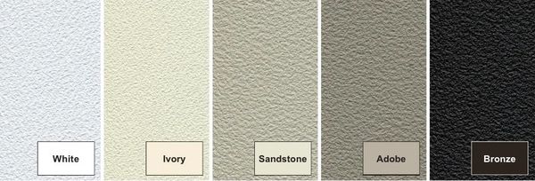 Color options for a patio enclosure