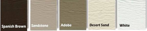 Alumawood color choices