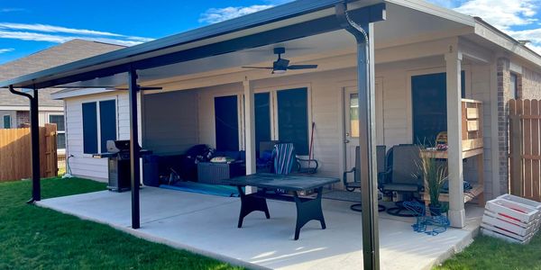 Patio Cover installed in Helotes, Texas