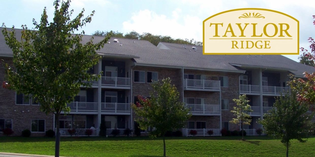 Taylor Ridge Apartments view of patios & balconies
