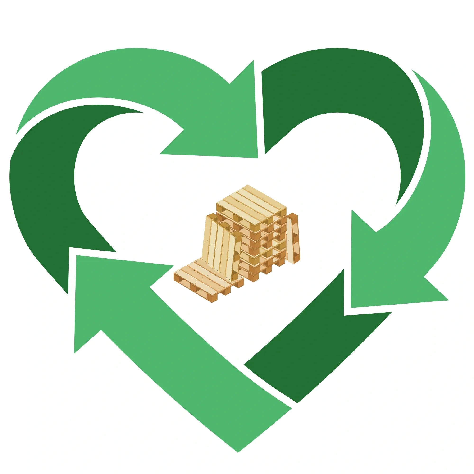 Eco-friendly pallet recycling services by KC Pallets