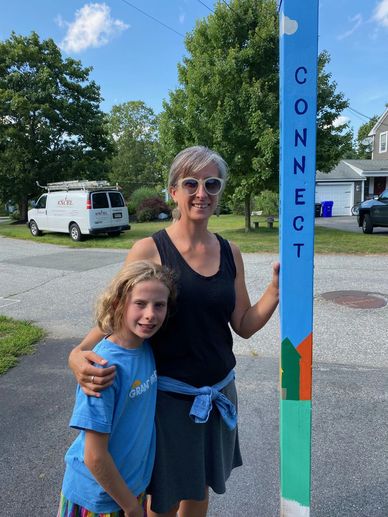 Peace Pole on display at Depot Park in Bedford, MA. https://www.bedfordma.gov/economic-development/p