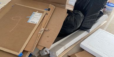 Cardboard removal Palm Beach FL