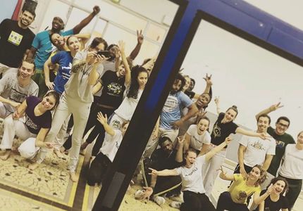 Capoeira workshop stage instrutora naty CDO CDOctmv Brasil Aubervillers Saint-Denis