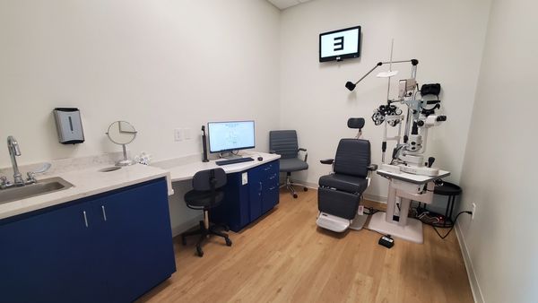 photo of the exam room