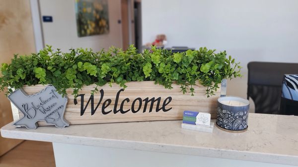 photo of welcome sign