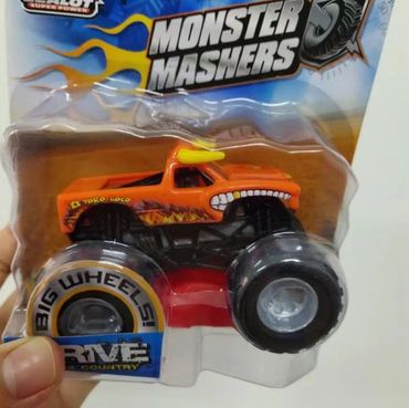 Glow zone monster truck toys. monster mash monster truck