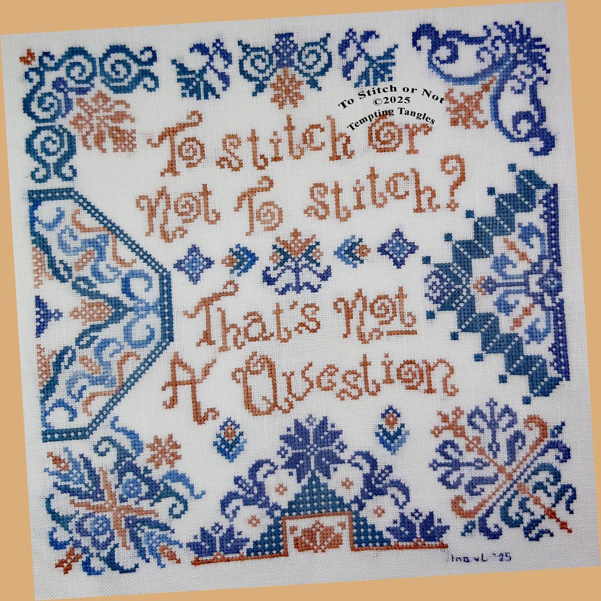 "To Stitch or Not?" Mystery SAL has been released - The low SAL Price ends March 1, 2026.