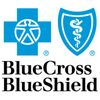 BlueCross BlueShield logo with blue cross and shield icons.