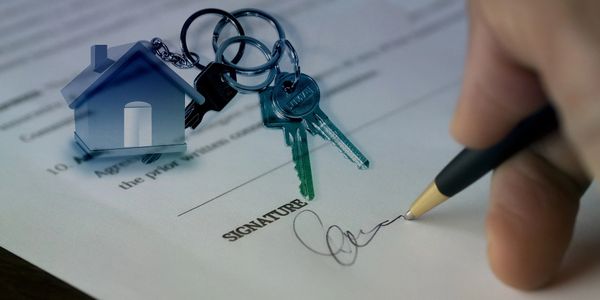 Signature de vente d'un bien immobilier