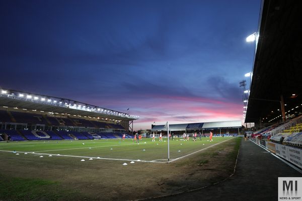 Sports images of London Road Stadium, Peterborough in The Football League   