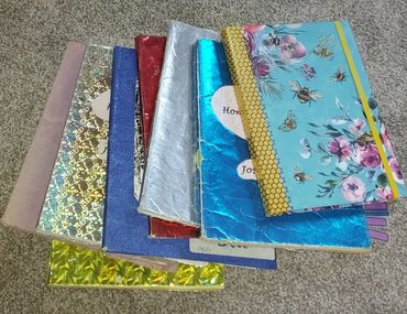 My writing notebooks