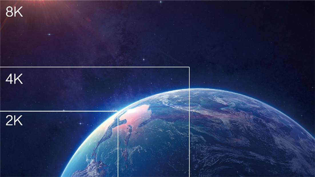 A the LED wall is scaled in size the 16:9 aspect ratio is maintained