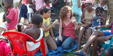 Robin Harter serving in rural Honduras.