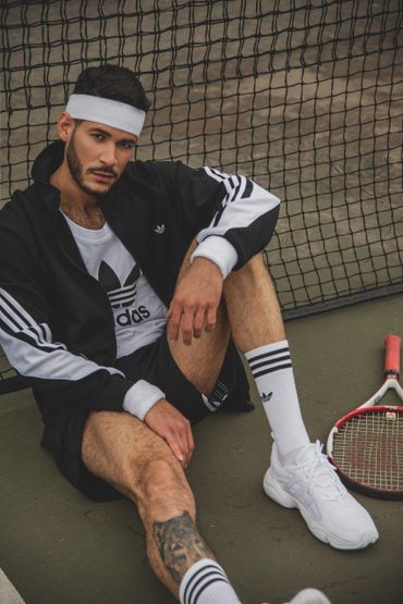Fashion & Fitness Model José G Velásquez wearing Adidas. Photo: Juanes Montes aka @ilretallack