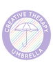 logo for Creative Therapy Umbrella Podcast