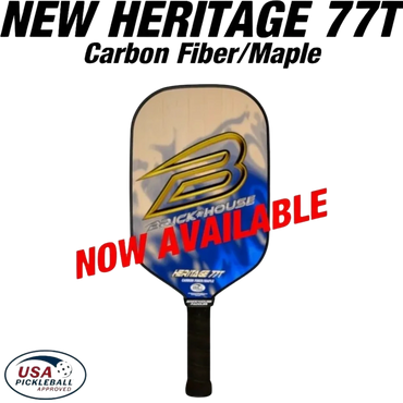 NEW
Heritage 77T - Elongated Carbon Fiber/Maple