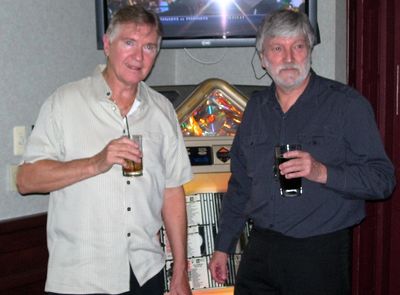 The radio DJs of UK/USA Rock n Soul Connection, Keith and Mike