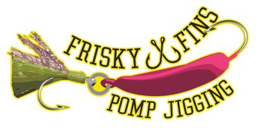 Digital illustration & sticker design for Frisky Fins