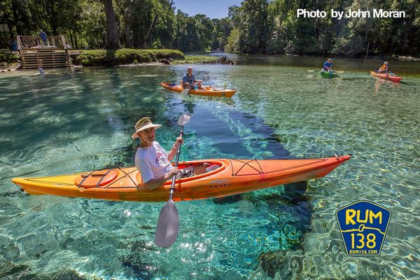John Moran photography. Rum Island spring on the Santa Fe River