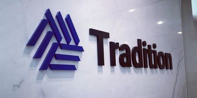 Custom laser cut channel letter signage.