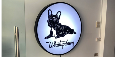 Light box Signage, Acrylic Front lit sign