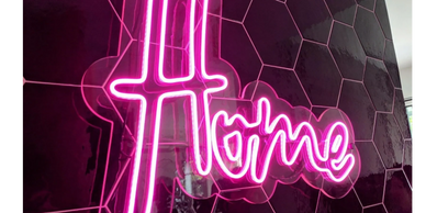 Neon Sign. Front Lit Signage