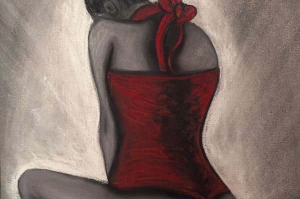 Pastel on paper
In private collection