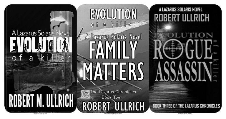 The Lazarus Solaris Novels - Crime Fiction Thrillers - The Lazarus Chronicles - books for sale