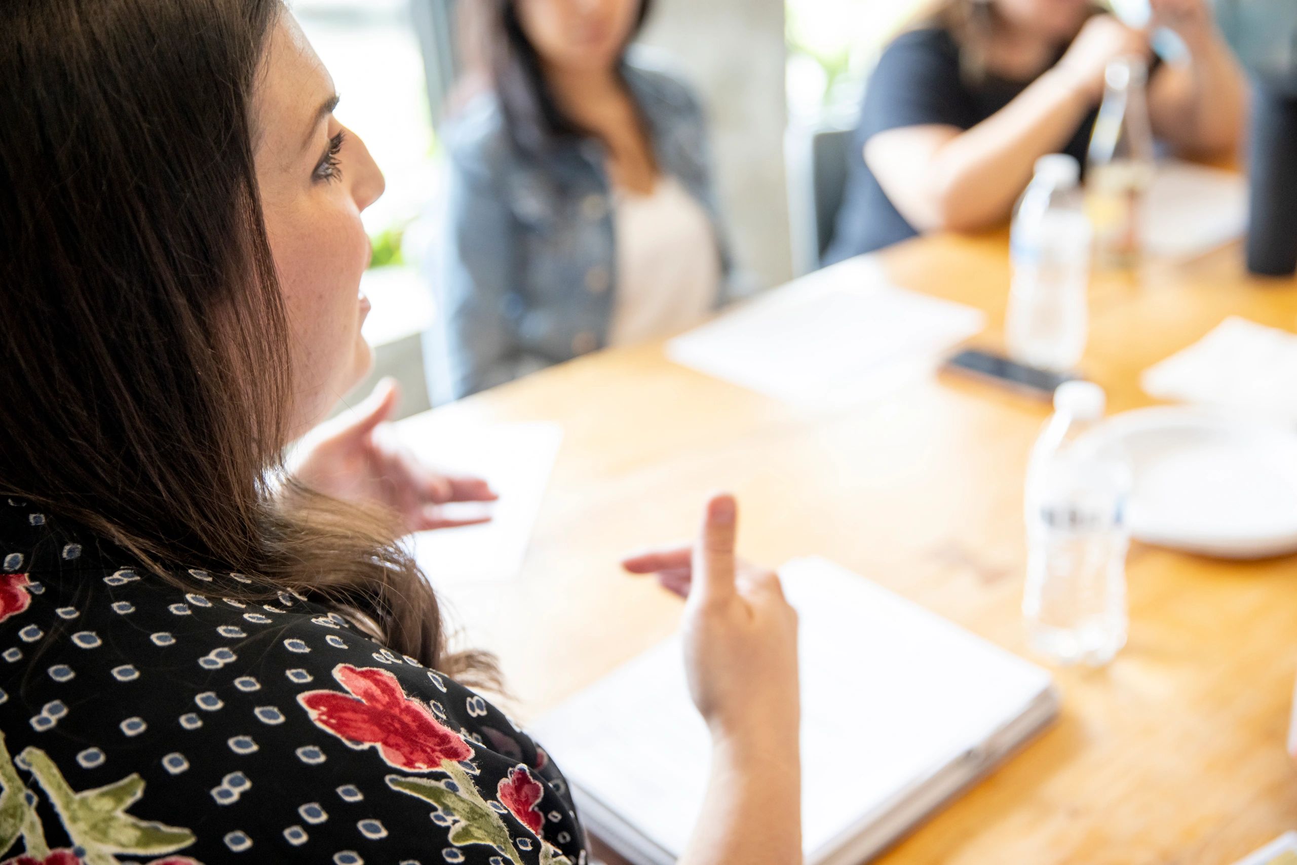 Libby Cole, Enneagram Coach, leading workshop with marketing company in Brunswick, GA
