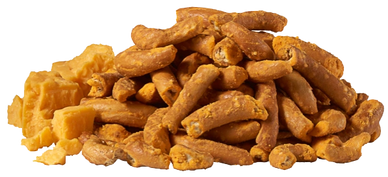 Cheddar Flavored Tell City Pretzels