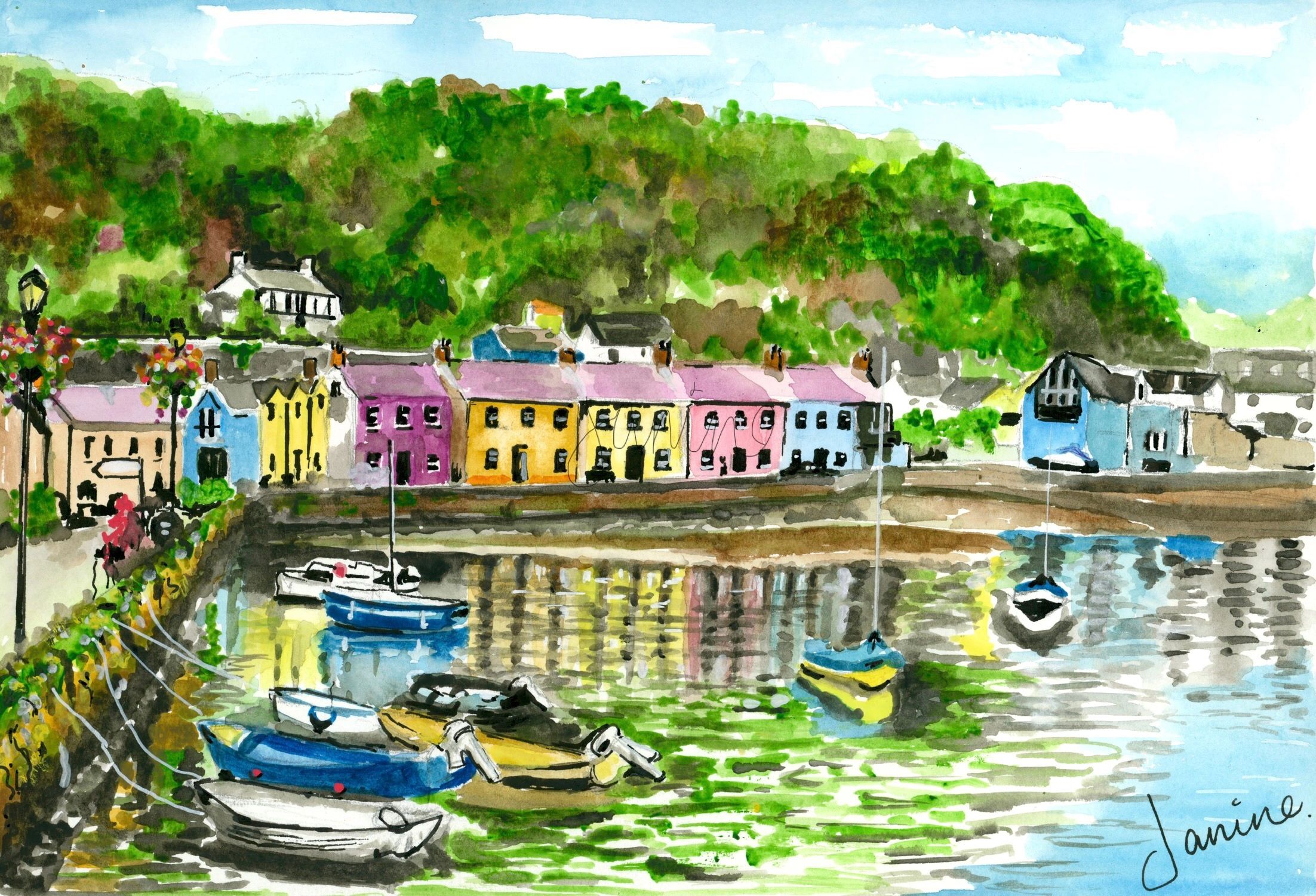 JB110 Lowertown harbour Fishguard