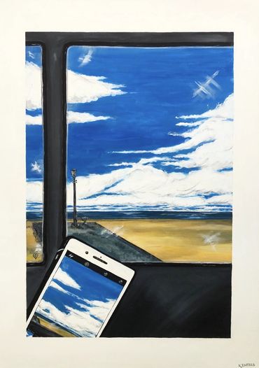 Captured - A Moment in Time: Norfolk Coast by Kate Enters