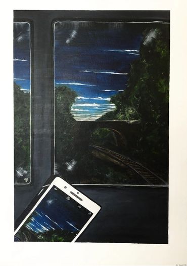 Captured - A Moment in Time: Waterloo to Dorset by Kate Enters