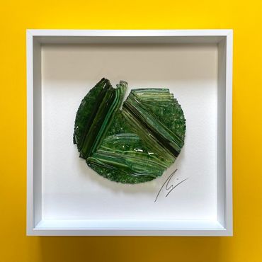 Flux in Green and Frit by Kira Phoenix K'inan