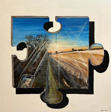 A Piece of a Moment of Pause, 2026 by Kate Enters