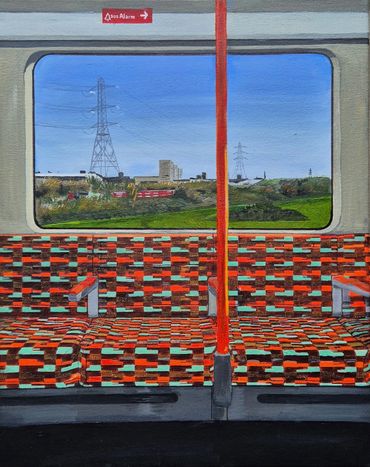 Weaver Line Train by Lucy Pickford