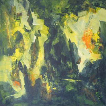 Gleam of Orange by Laura Parker