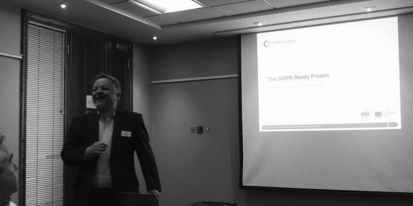 David Banes workshop about GDPR