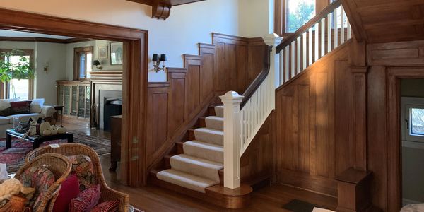 Home renovation of the stairs