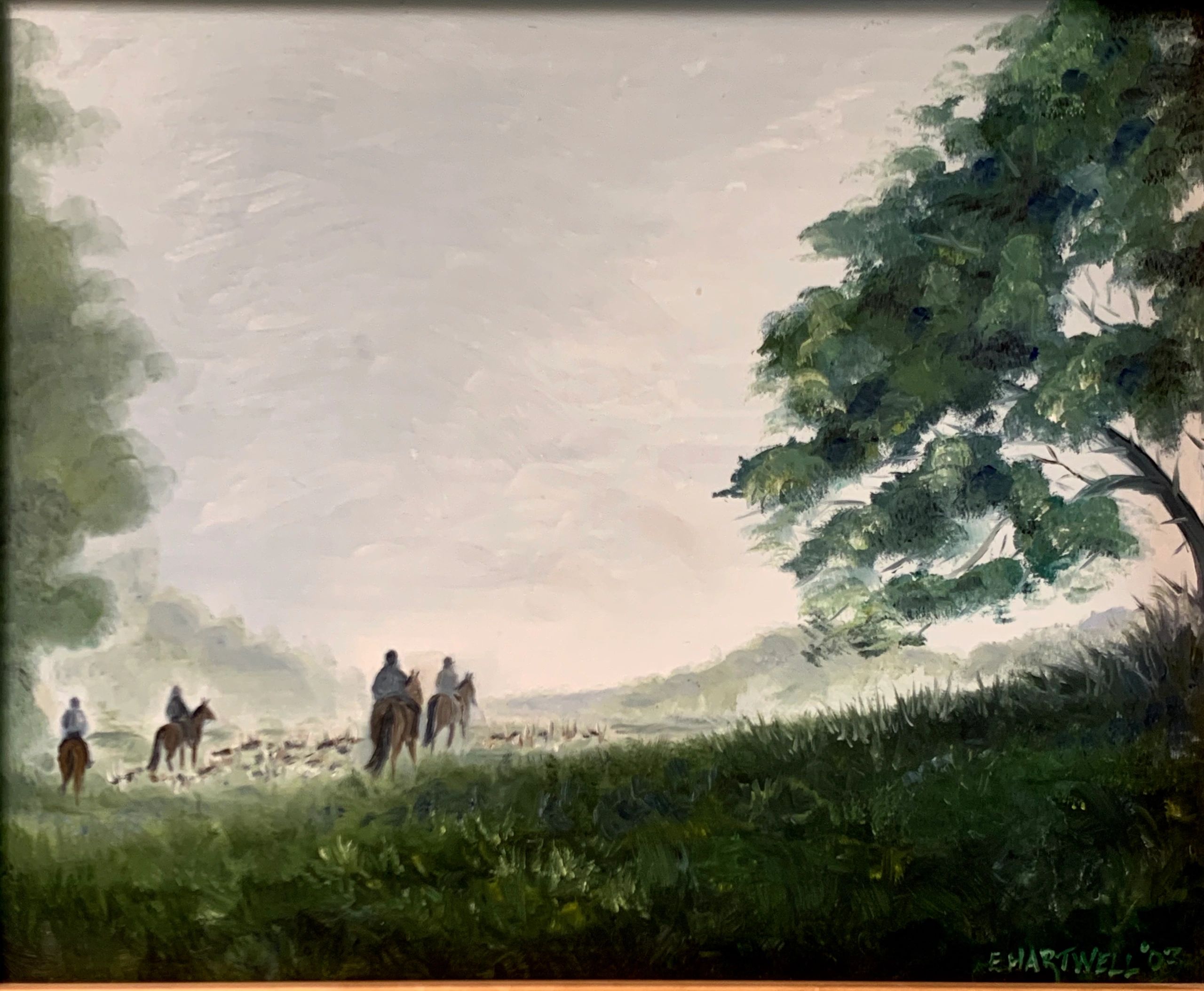 “Early Morn”
Oil on board.