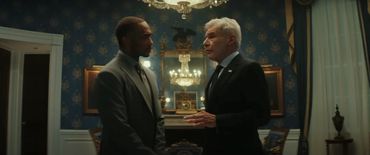 Sam Wilson and President Ross