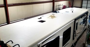 EPDM RV Rubber Roof Replacement