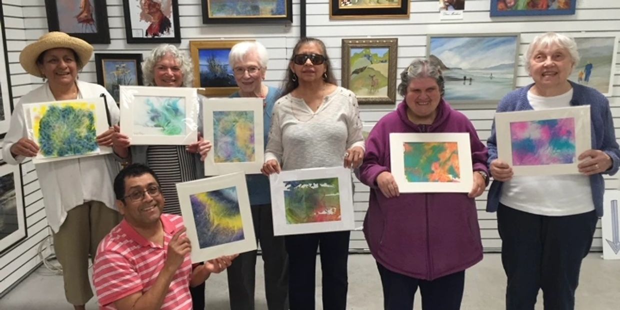 VIM PARTICIPANTS SHOWING THERE ART IN MARIN SOCIETY OF ARTISTS GALLERY