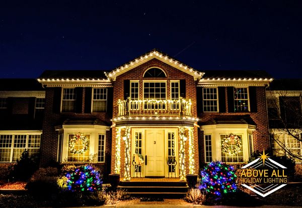 Greenwood Village Christmas Lights Entryway Dispay 3035788177 Elegant Display Custom Christmas Light