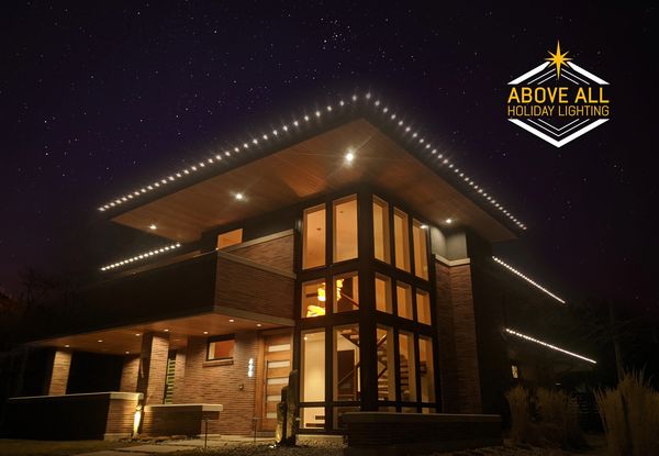Modern Wash Park Holiday Lighting Display 3035788177 Warm White LED Commercial Grade Exterior Lights